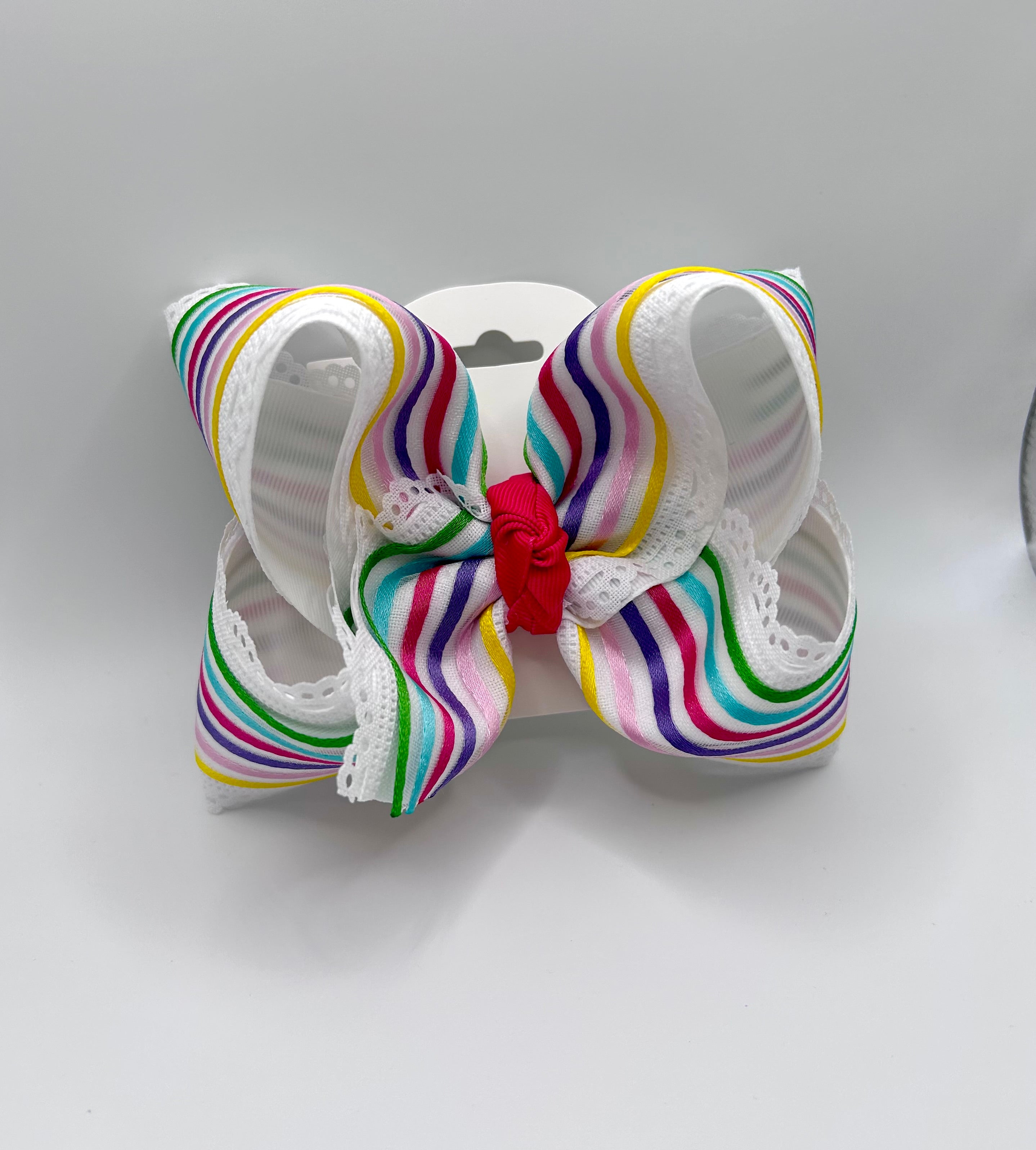 5” Rainbow Bow