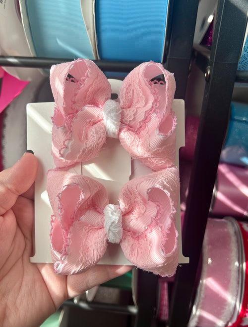 3.25” Pink Layered Piggy Set