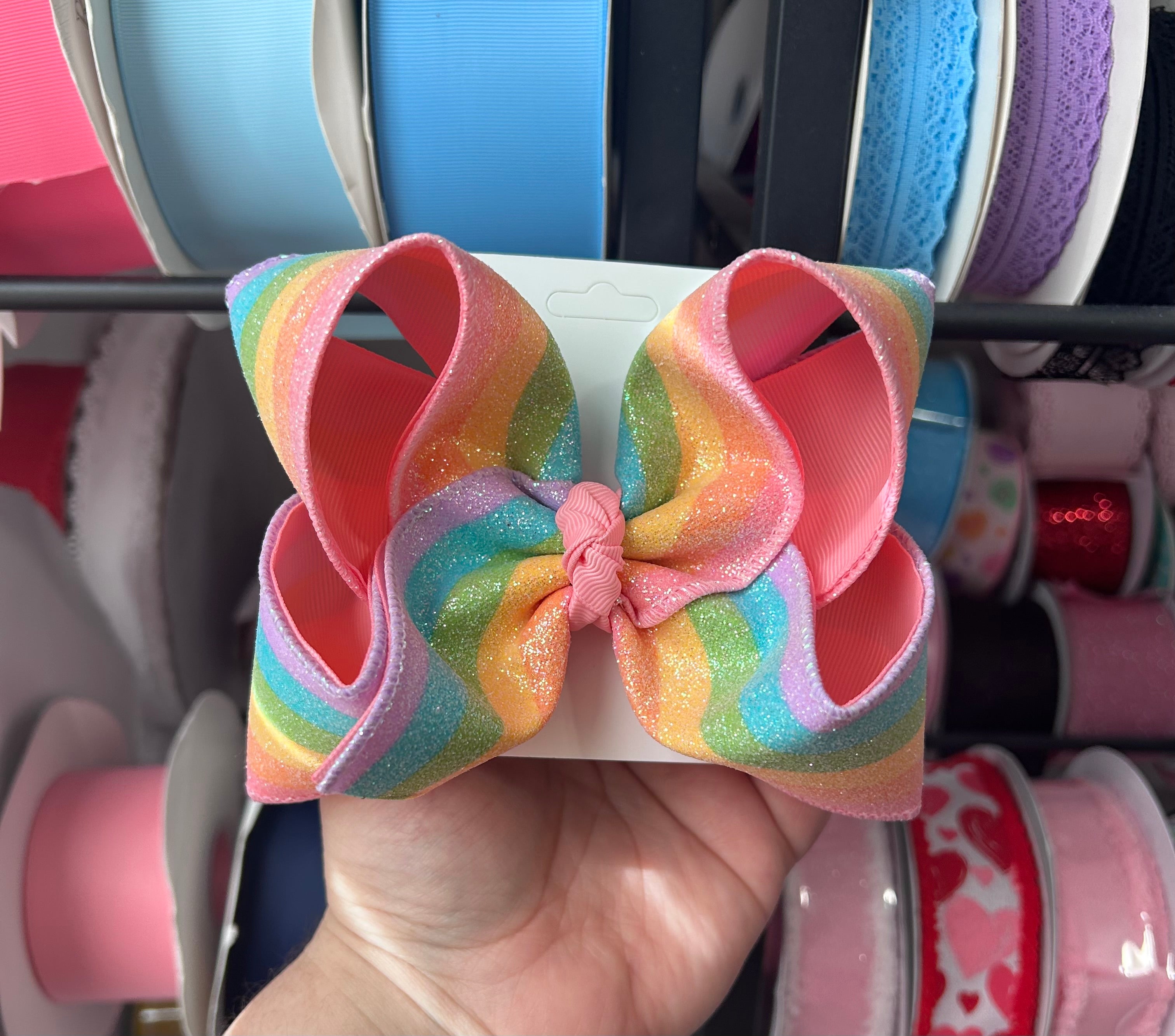 4.5” Rainbow Bow