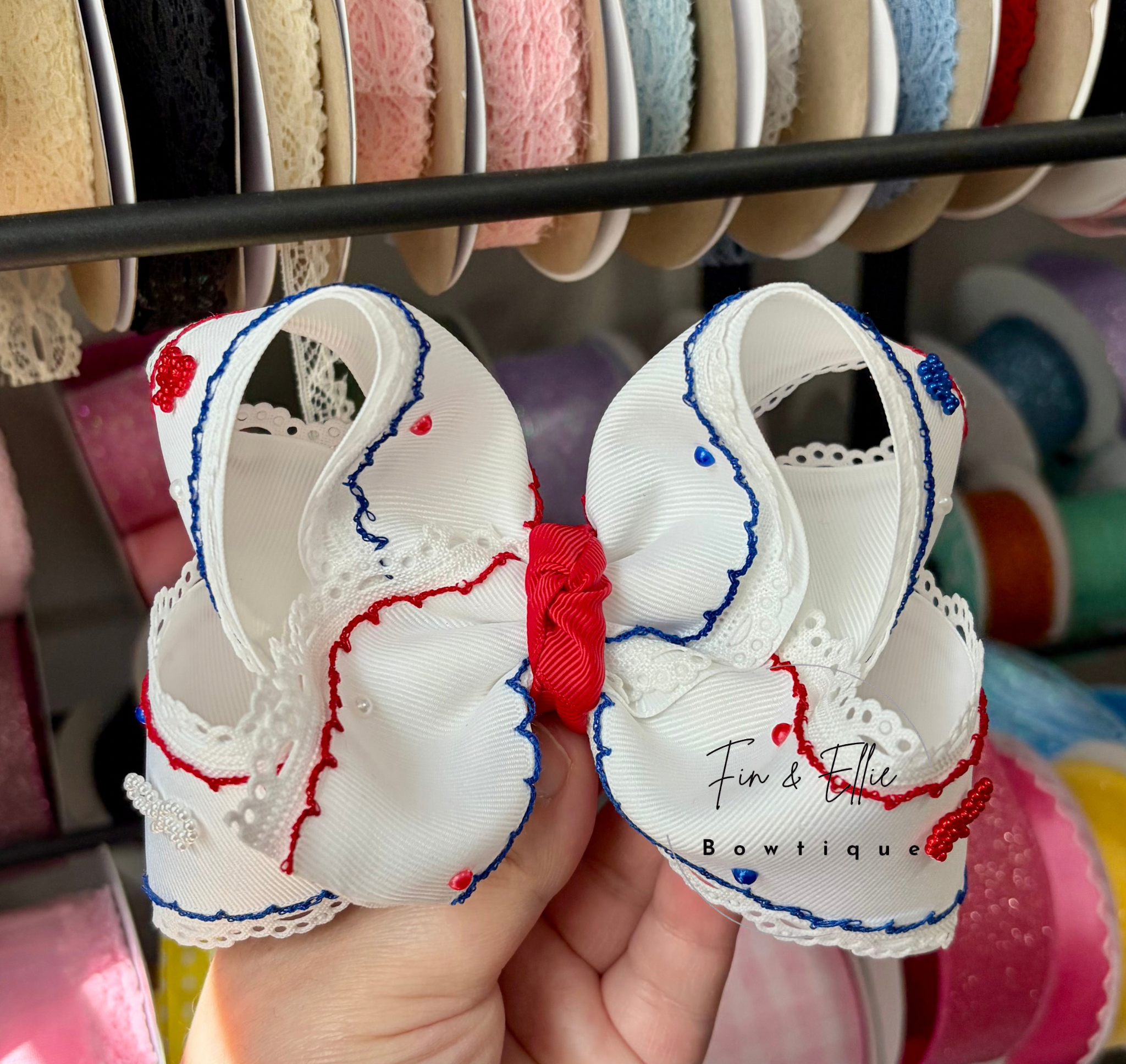5.5” RWB Mini Bows