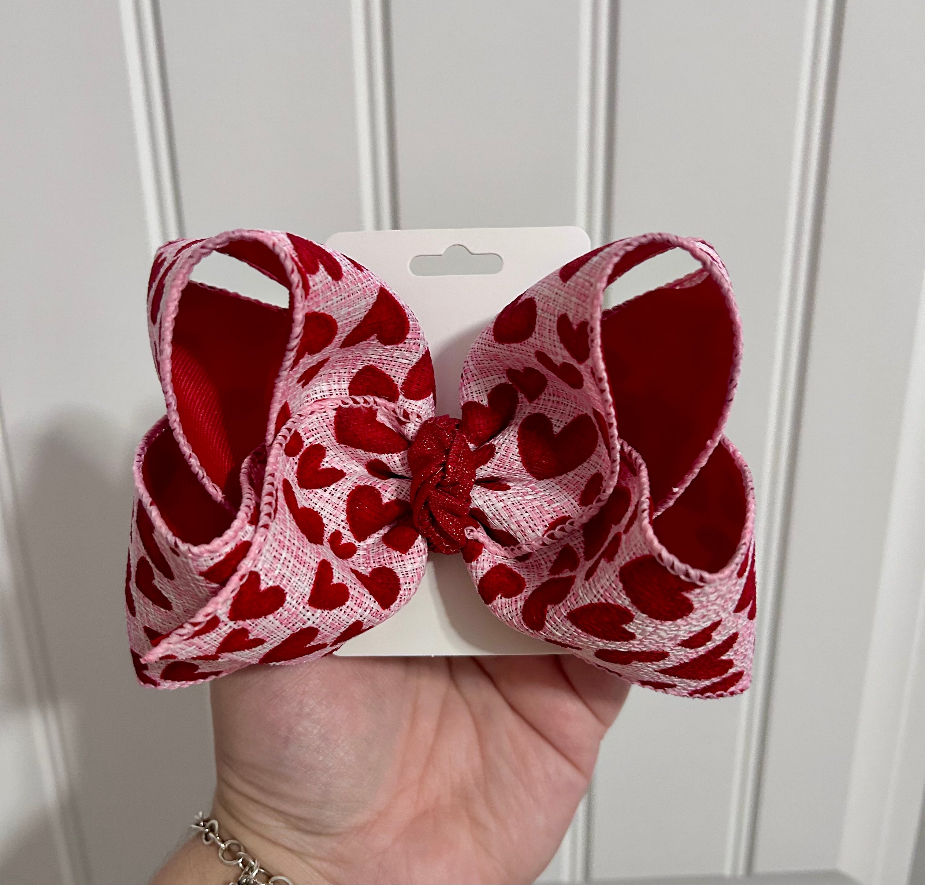 5.5” Red hearts