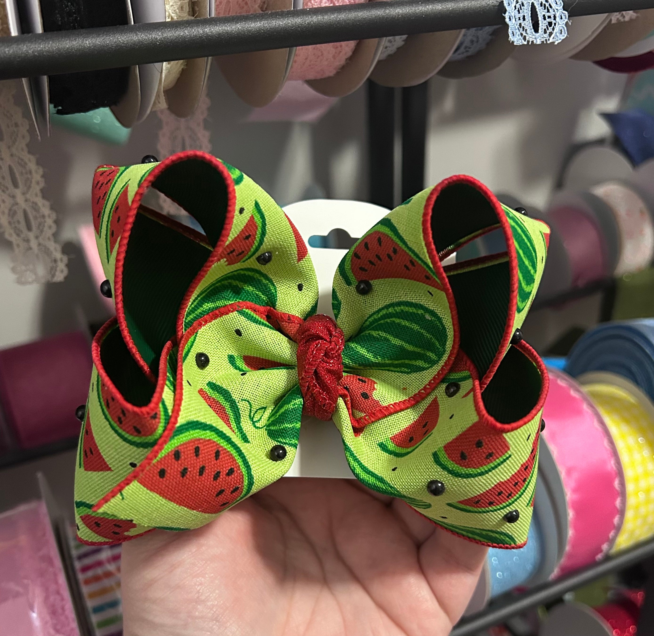 5” Watermelon 🍉 Bow
