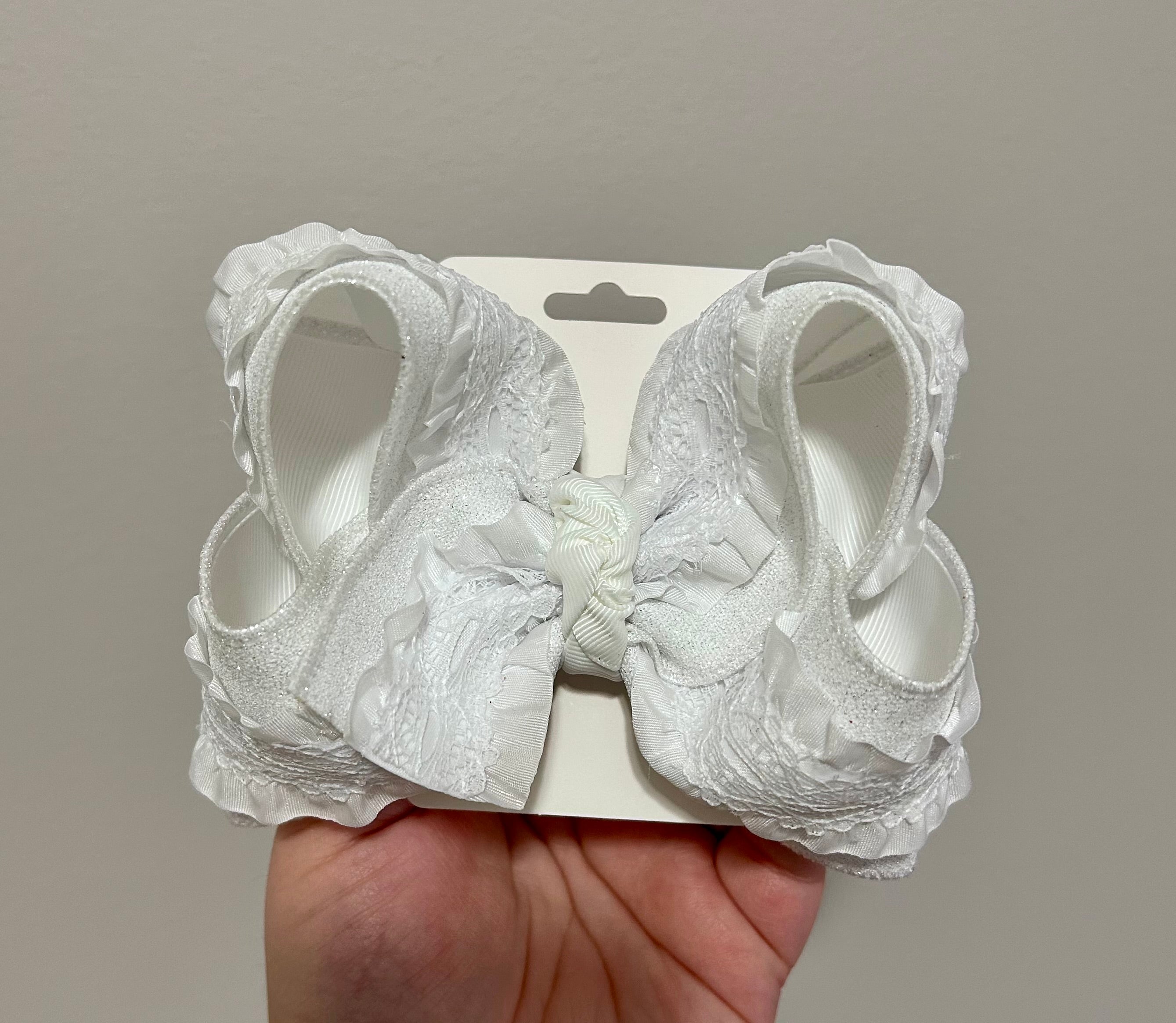 Fancy White Ruffle